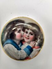 Vintage Chambers Candy Company Halesowen England Red Tin Box picture