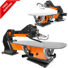 21-In 1.6-Amp Variable Speed Parallel Arm Scroll Saw with Dual-Bevel Steel Table picture