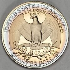 1982 S Toned Gem DCam Proof Washington Quarter CN-Clad US Coin Q28 picture