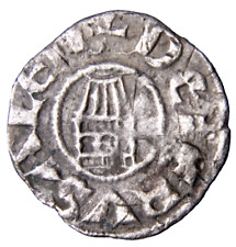 VERY RARE OBOL Unpublished Variant CRUSADERS, Latin Kingdom of Jerusalem Coin picture