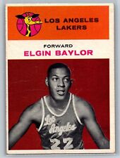 1961-62 Fleer #3 Elgin Baylor RC picture