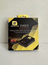 Brunton Ember Black Rechargeable USB 2800 mAh Portable Hybrid Solar Charger picture