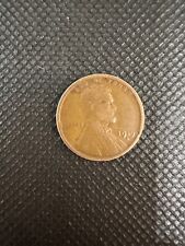 Rare 1919 Wheat Cent U.S. Penny No mint Mark Currency United States ERROR Coin picture