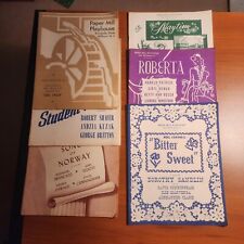 17 Antique Paper Mill Playhouse Playbills 1940's 1950's  Rare picture