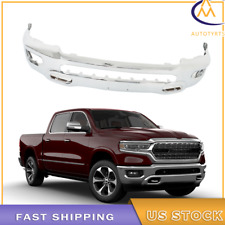 For 2019 2020 2021-2023 RAM 1500 CH1002407 Front Bumper Face Bar Chrome Steel picture