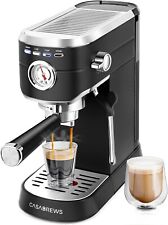 CASABREWS Compact 20-Bar Espresso Machine with Stainless Steel Milk Frother picture