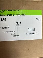 Greenlee 650 Cable Puller Sheave Hook - 6 inch picture