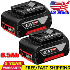 2Pack for Bosch BAT609 GBA18V40 CORE 18V 6.5 Ah Compact Lithium-Ion Battery New picture
