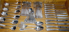 58 pcs Wallace 18/10 Stainless China Flatware Set - Continental Bead picture