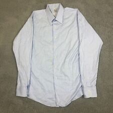 Vintage Brooks Brothers Shirt Mens 17-36 Blue Regent Long Sleeve Egyptian Cotton picture
