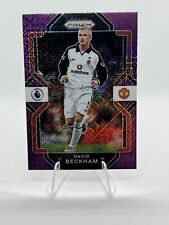 2022-23 Chronicles Soccer David Beckham Prizm Purple Mojo #205 Manchester United picture