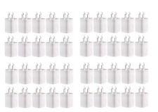 Lots of Wall Charger 5V 1A USB Port Plug Cube For Apple iPhone 6,7,8,X XS White picture