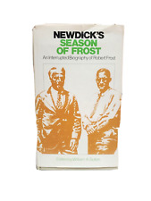 New Dick's Season Of Frost Signed By William Sutton 1976 1st Ed W/ Dust Jacket picture