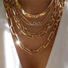 Chunky Multi-Layer Necklace Trendy Multi-Style Choker Women Fashion Jewelry 88H picture