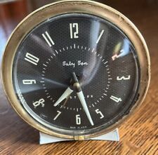 Vintage Big Ben Alarm Clocks.  Antique dial Black.  Wind Up. West Clox Works. picture