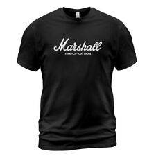 New Marshall Amplification Amplifier Logo Rock Band Pop Guitar T-Shirt S to 3XL picture