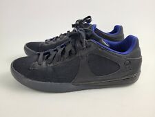  Puma x Alexander McQueen Blue Leather Low Top Sneakers US 10.5 picture