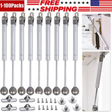 Cabinet Door Lift Up Hydraulic Gas Spring Lid Flap Stay Hinge Strut Support Lot picture