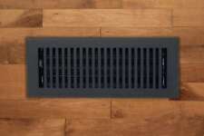 Madelyn Carter Black Contemporary Floor - Wall Vent Covers (Cast Aluminum) picture
