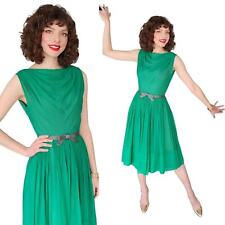 Vintage 50s Green Chiffon Party Dress L'Aiglon picture