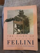 1st US Ed 'The Films of Federico Fellini' Claudio Fava, Fellini Intro - 85' PB  picture