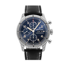 Breitling Aviator 8 Chronograph Auto 43mm Steel Mens Strap Watch A13316101C1X1 picture