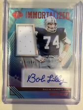 2023 Illusions Bob Lilly Patch Auto /199 Immortalized IJA-BL Cowboys Hofer mint picture