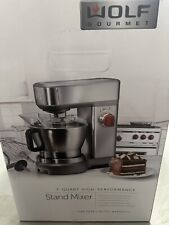 Wolf Gourmet High-Performance 7-Quart Stand Mixer Stainless Steel WGSM100S NEW picture