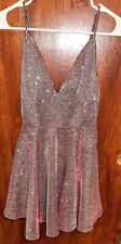 Windsor Pink/Silver Metallic Mini Dress picture