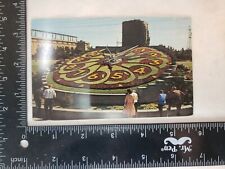 Postcard, The Ontario Hydro Floral Clock, Niagra Falls, Canada -FREE SHIPPING picture