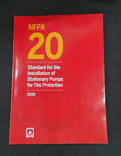 NFPA 20 Standard For The Installation Of Stationary Pumps 2019 Edition USA STOCK picture