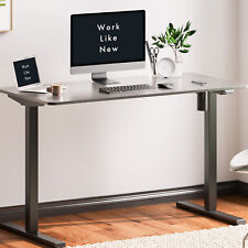 FlexiSpot Whole-Piece Electric Height Adjustable Standing Desk Home Office Desk picture