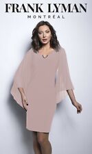 Frank Lyman Style 209023 UK Size 10 Pearl Pink Dress Original Price £249.00 picture