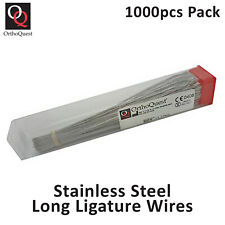 Dental S/S Long Ligature Wire Preformed Orthodontic 010 Pack of 1000pcs picture