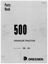 SERVICE PARTS MANUAL FITS 1967 IH INTERNATION 500-ALL CRAWLER picture