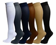 (5 Pairs ) Compression Socks Relief Stockings Graduated Support Men's Women's US picture