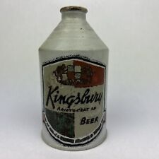 “Hand Painted” Kingsbury Cone Top Beer Can Empty Fantasy Restoration Piece picture