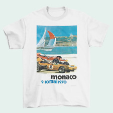 1970 Monaco Grand Prix T-Shirt _ Vintage F1 Race Shirt _ Formula 1 Racing Tee picture