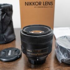 Used Nikon Nikkor 85mm F/1.8g Lens good condition  picture