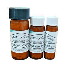 Homeopathic Remedies 30C in Sizes 8/16/25g of Globules/Pillules Homeopathy UK picture