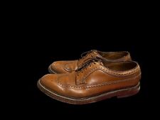 Vintage Florsheim Imperial 93602 V-Cleat Wingtip Shoes 10 C picture