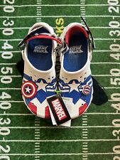 PRE ORDER Marvel x Crocs Echo Clog Captain America Sam Wilson Size 4 - 14 picture