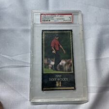 1997-98 TIGER WOODS MASTERS COLLECTION PSA 5 RC GRAND SLAM VENTURES #1997 GOLD picture