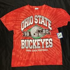 Ohio State Buckeye's T-Shirt short sleeve tie dye vintage 47 Brand new Large picture