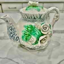 STUNNING RARE Vintage Schmid Musical Teapot Sing Y. Yamada 1992 READ picture