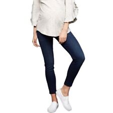 DL1961 Jeans Maternity 28 Blue Moscow Side Panel Below Belly Jess Skinny Leg picture