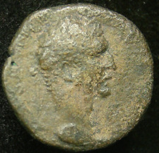 Ancient Roman Bronze Coin NERVA VIDEO picture