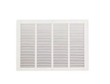 Everbilt 20 in. x 14 in. Steel Return Air Grille in White picture