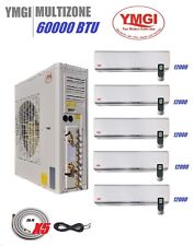 YMGI 60000 BTU 5 Zone Ductless Mini Split Air Conditioner Heat Pump System 220V picture