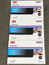 3M 02023,02022,02021 (3) Boxes Total 1000,1200,1500 Grit Paper picture